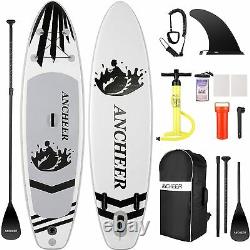 Extra Wide Inflatable Stand Up Paddle Board SUP Surfing 10ft Paddleboard Gifts'