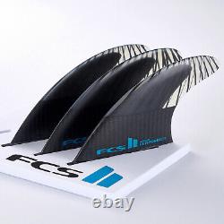 FCS II Performer PC Carbon Large Tri Fins + Free Leash String & Wax Comb