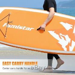 Famistar Inflatable SUP Stand Up Paddle Board, 12'X30x6 with Full Accessories