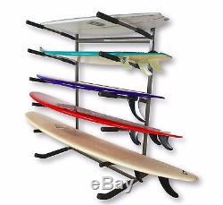 Freestanding Rack for SUP and Surfboard 5 Tier Storage StoreYourBoard NEW