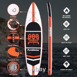 FunWater Stand Up Paddle Board 11'x33''x6'' Ultra-Light 20.4lbs Inflatable Pa