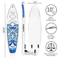 Fun Water premium 106 Tiki Cruiser Inflatable SUP Standup paddle board