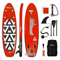 Funbase Premium Inflatable Stand Up Paddle Board 10'×30''×6'' Non-Slip Deck w