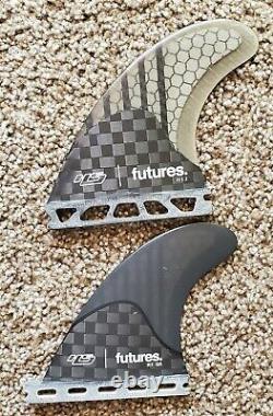 Futures Fins HS2 5 Fin Set. Hayden Shapes Surfboard Medium Quad Thruster