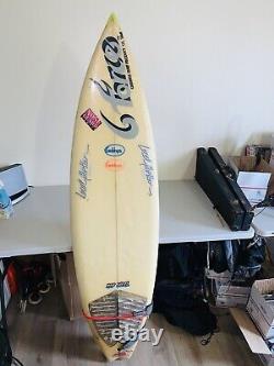 G Force Greg Giddings Surfboard Signed Vintage 80s