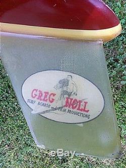 Greg Noll surfboards and film Productions early 60s -9'10 big wave surfboard
