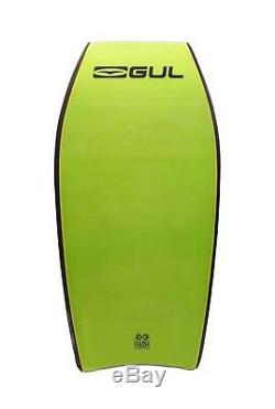 Gul Watersports Viper Pro 44 Bodyboard / Body Board with Coil Leash Black