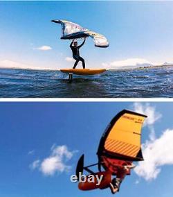 Handheld Inflatable Surfing Wing Lightweight Wind Kite Water Sports Black