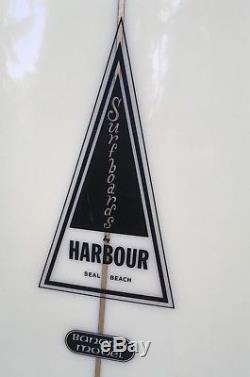 Harbour Banana Pope Bisect Travel Surfboard 2 Piece -Signed Rich Harbour 9'8