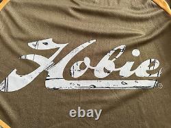 Hobie Jersey, Brown/Orange/White XL, All over Logo, 2 sided Surf SUP RARE