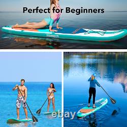 Homech 11' Surfboard Inflatable Stand Up Paddle Board SUP Ocean Beach Surf Board
