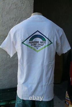 Horizons West Surf Shop Santa Monica Zephyr Dogtown Nathan Pratt L White T-Shirt