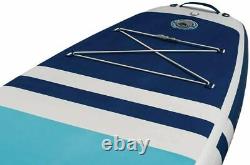 ISLE Pioneer Inflatable Stand Up Paddle Board (SUP) Package Blue