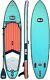 Isle Surf & Sup 11' Explorer Inflatable Stand Up Paddle Board Package Aqua