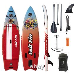 ISUP 9 feet -Inflatable Paddle Board- Sail Fin Wasteland 1-Year Limited Warranty