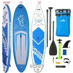 Inflatable 10'10/11'/12' Stand Up Paddle Board 2 in 1 Kayak Surfboard 3 Size