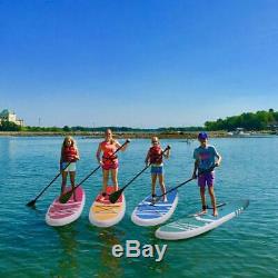 Inflatable 10.5'x 30 x 6 Water Stand Up Paddle Board 2 in 1 Kayak Surfboard