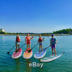 Inflatable 10.5'x 30 x 6 Water Stand Up Paddle Board 2 in 1 Kayak Surfboard