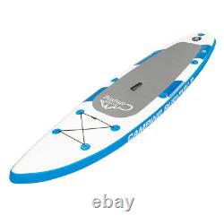 Inflatable Blue and White 10ft Surf Paddle Board for Water Sports