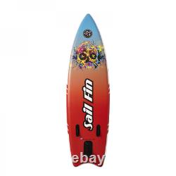 Inflatable Paddle Board 9 feet Sail Fin Wasteland 1-Year Limited Warranty