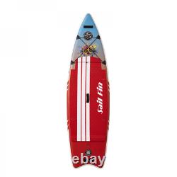 Inflatable Paddle Board 9 feet Sail Fin Wasteland 1-Year Limited Warranty
