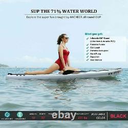 Inflatable Paddle Board Deck Skill Levels Single-layer Surfboard Easy g c