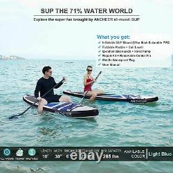 Inflatable Paddle Board Deck Surfboard Skill Levels Adult Paddleboards Nice