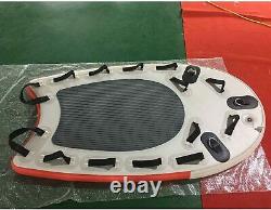 Inflatable Rescue Board Surfing Floating Mat Inflatable Jet Ski Rescue Board