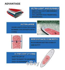Inflatable SUP Board ISUP 10'30''4''withAdjustable Paddle, Backpack, leash, pump
