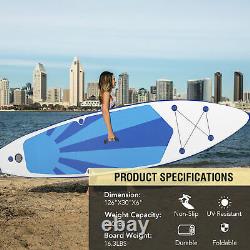 Inflatable SUP Stand Up Paddle Surfboard Board Anti-Slip Deck Pump Complete Kit