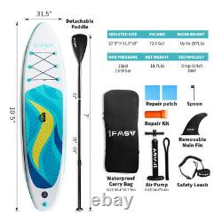 Inflatable Stand Up Paddle Board 10' 5'' x 31.5'' x 6'' Outdoor Touring Surfing