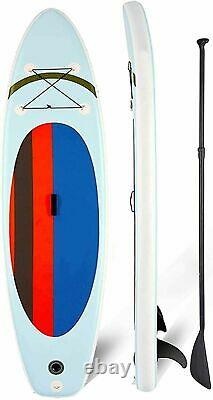 Inflatable Stand Up Paddle Board 10ft SUP Surfboard with complete kit 6'' thick