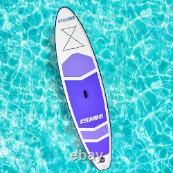 Inflatable Stand Up Paddle Board 11x33''x6'' Wide Stance Anti-Slip Deck Adults