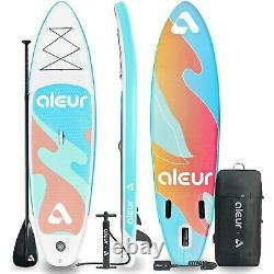 Inflatable Stand Up Paddle Board SUP Surfboard with complete kit 6'' thick