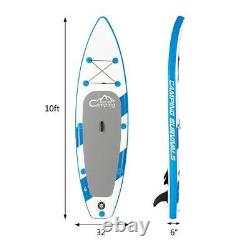 Inflatable Stand-Up Paddle Board for Adults Durable Lightweight SUP 10Ft