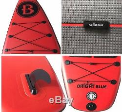 Inflatable Stand Up Paddle Boards BRIGHT BLUE 11'6 Reinforced Red