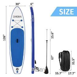Inflatable Super Stand Up Paddle Board Surfboard Beach Paddle 350lbs Load Gifts