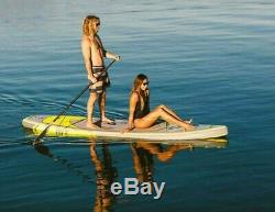 Isle Surf and Sup 11' Inflatable explorer Stand up Paddle Board package