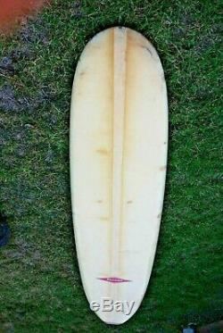 JACOBS classic 1960's 9'8 Long board surfboard, all original, good condition