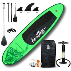 JSP Inflatable Stand Up Paddle Board Blow Up Surf SUP for Adult 10'L Accessories
