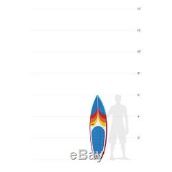 Jimmy Styks Stand Up Surfer AirSurf6 Inflatable Blow Up Surfboard & Accessories