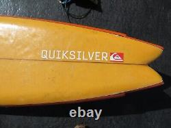 Joey Thomas Of Santa Cruz Fish Surfboard Quicksilver 6' X 20 Single Fin