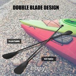 Kayak Boat Stand Up Paddle Adjustable Dual Purpose For Surfing Surfboard 4 Piece