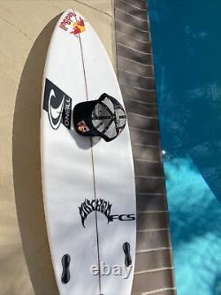 Kolohe Andino Personal Surfboard Lost Pro WSL World Championship WithRedbull Hat