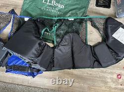 LL Bean Vest Life Jacket Boating Surfing Fishing Adult Large lot of 2 vintage