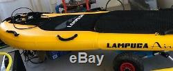 Lampuga an electric, inflatable Surf Board