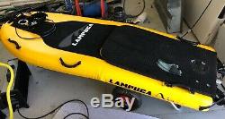 Lampuga an electric, inflatable Surf Board