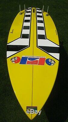 Larry Bertlemann surfboard, 5-fin, High Flyer 5'-10
