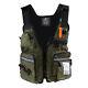 Life Jacket Vest For Fishing Surfing Sailing Boating Swimming Safety Gear Green