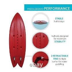 Lifetime Freestyle Paddleboard with Paddle 9'8/X-Large Red